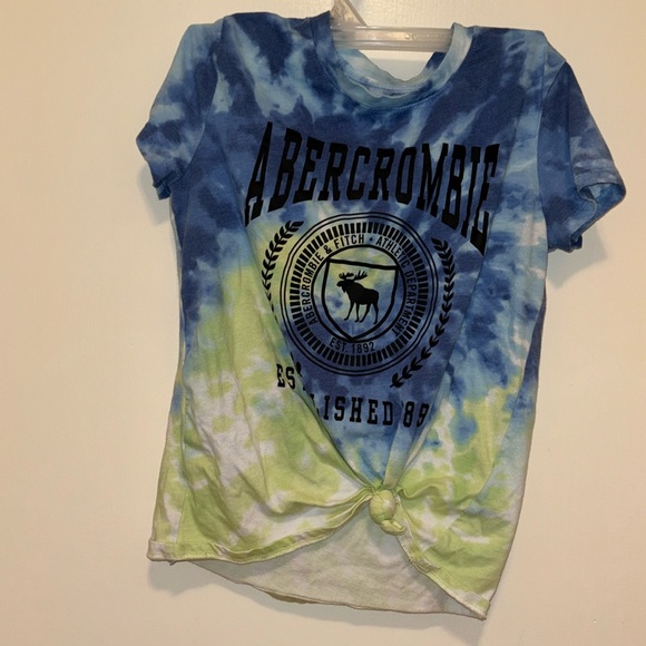 abercrombie kids Other - EUC Youth 9/10 Abercrombie & Fitch tie dye T-shirt ptp 16”